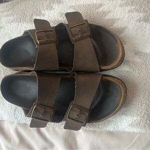 Birkenstock Arizona Brown Double Strap Sandals